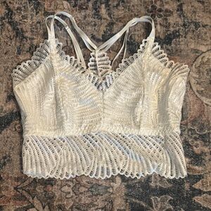 White Lace bralette Top